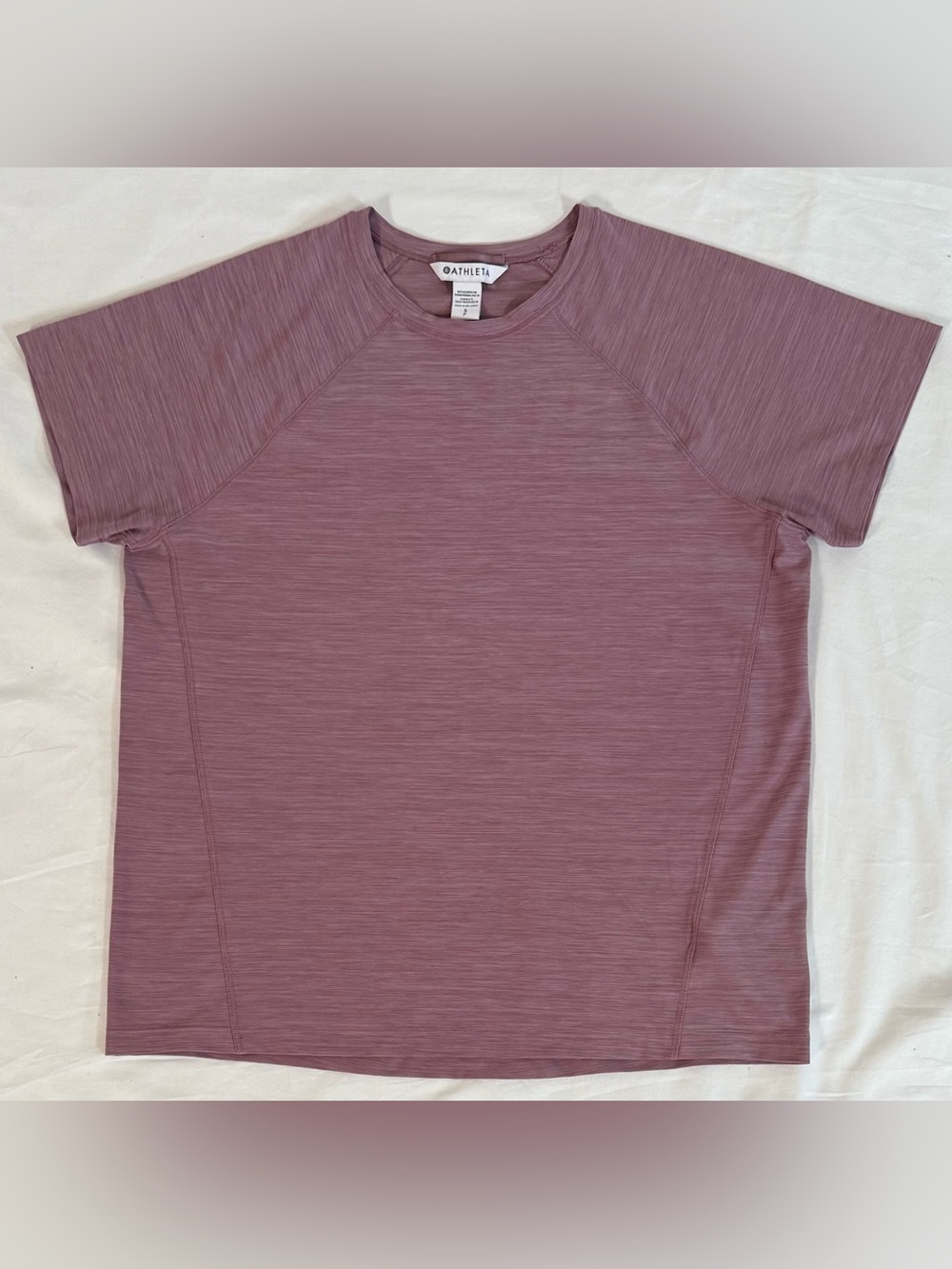 Athleta Athletic Tee Short Sleeve Top 657845-05 Dusty Rose Women’s Small
